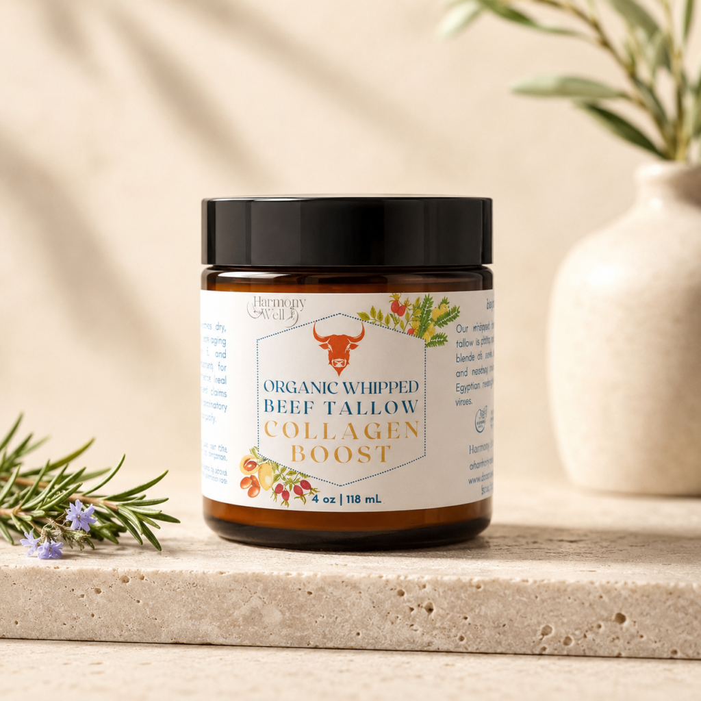 Collagen booster beef tallow harmony well